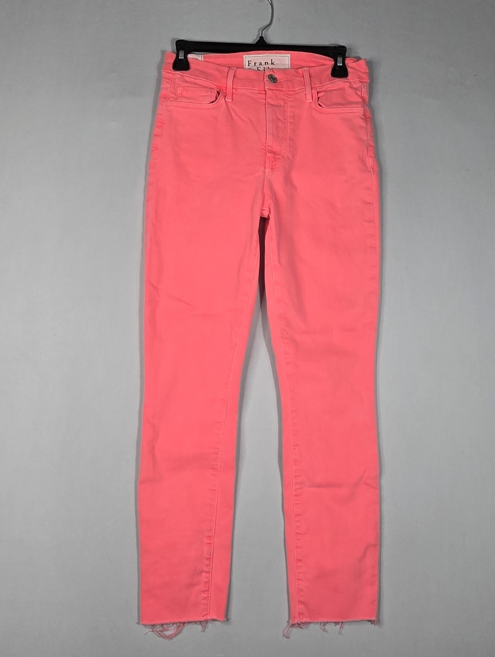 Frank & Eileen Faded Pink Coral Jean Size 27 Stretch Denim Sligo AS IS SPOT - Picture 2 of 16